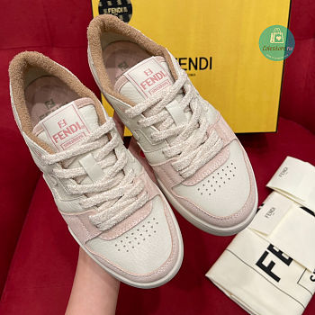 Fendi Match Low Tops In Pink Suede size 35-40 