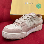 Fendi Match Low Tops In Pink Suede size 35-40  - 2