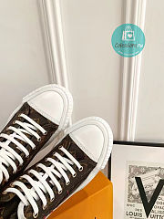 Louis Vuitton Squad Sneaker Boot Brown  - 3