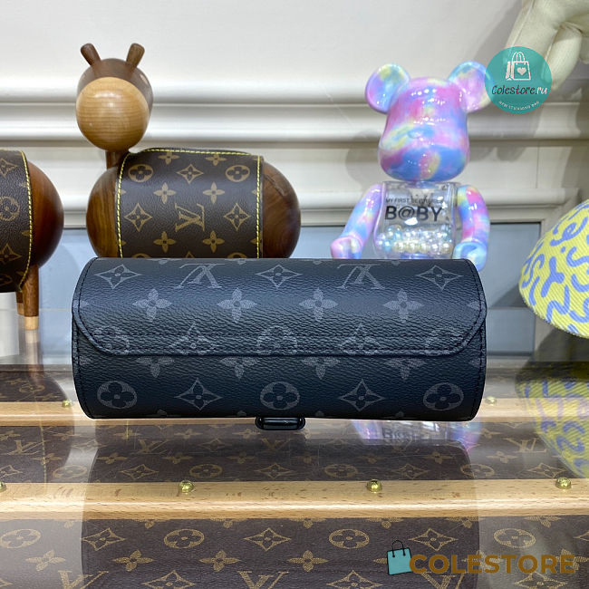 Louis Vuitton 3 Watches Case Monogram - 1