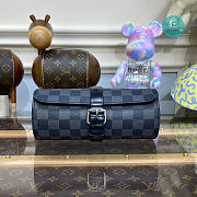 Louis Vuitton 3 Watches Case Daimer - 1