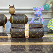 Louis Vuitton 3 Watches Case Monogram Brown - 1