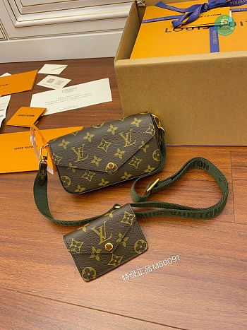Louis Vuitton Monogram Felicie M80091 Size 17x9.6x3.5cm