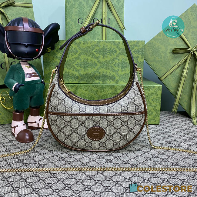 Gucci Bag Half Moon Shaped Size 22x12.5x5cm - 1