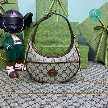 Gucci Bag Half Moon Shaped Size 22x12.5x5cm