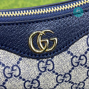 Gucci Ophidia Strawberry Handbag Blue Size 25x15.5x6cm - 2