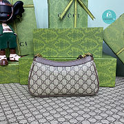 Colestore Gucci Ophidia Strawberry Handbag Brown Size 25x15.5x6cm - 2