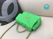 Chanel 19 Calfskin Green Flap Bag Size 30x20x10cm  - 3