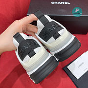 Chanel Wmns Mixed Fibers Sneaker Line White 'Ivory' Size 35-40 - 2