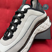 Chanel Wmns Mixed Fibers Sneaker 'Ivory' Line Black Size 35-40 - 4