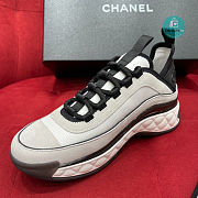 Chanel Wmns Mixed Fibers Sneaker 'Ivory' Line Black Size 35-40 - 5