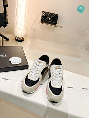 Chanel Leather Trainers Sneaker Line Red Size 35-41 - 6