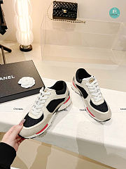 Chanel Leather Trainers Sneaker Line Red Size 35-41 - 5