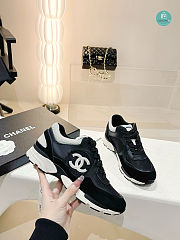 Chanel Leather Trainers Sneaker Black Size 35-41 - 5