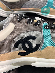 Chanel CC Trainers Beige/Blue Size 35-40 - 6