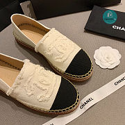 Chanel Fisherman Shoes White Black Size 35-40 - 3