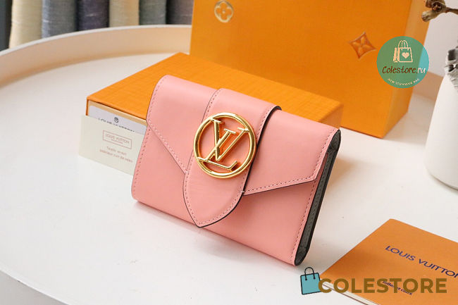 Louis Vuitton Pont Compact Wallet M69175 Size 12x9x2.5cm  - 1