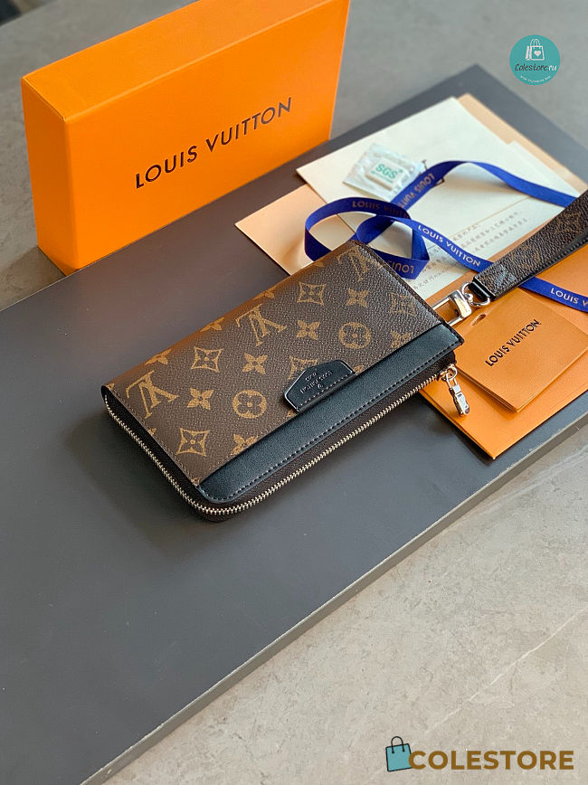 Louis Vuitton Zippy Dragonne Monogram M69407 Brown Size 19×11×3.5cm - 1