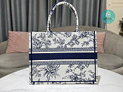 Dior Medium Book Tote Jardin Botanique Size 36x18x28cm - 5