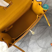 Hermes Epsom Kelly Yellow Size 28 cm - 3