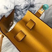 Hermes Epsom Kelly Yellow Size 28 cm - 5