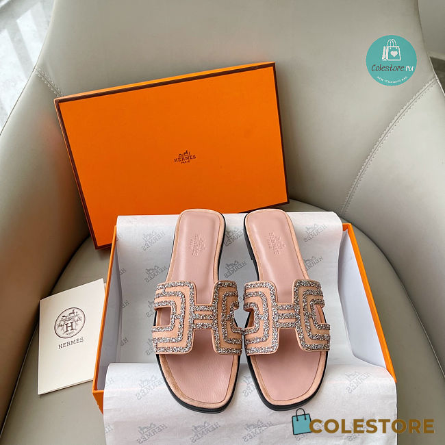 Hermes Oran Leather Sandal Size 35-39 - 1