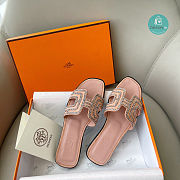 Hermes Oran Leather Sandal Size 35-39 - 6