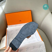 Hermes Oran Leather Sandal Size 35-39 - 3
