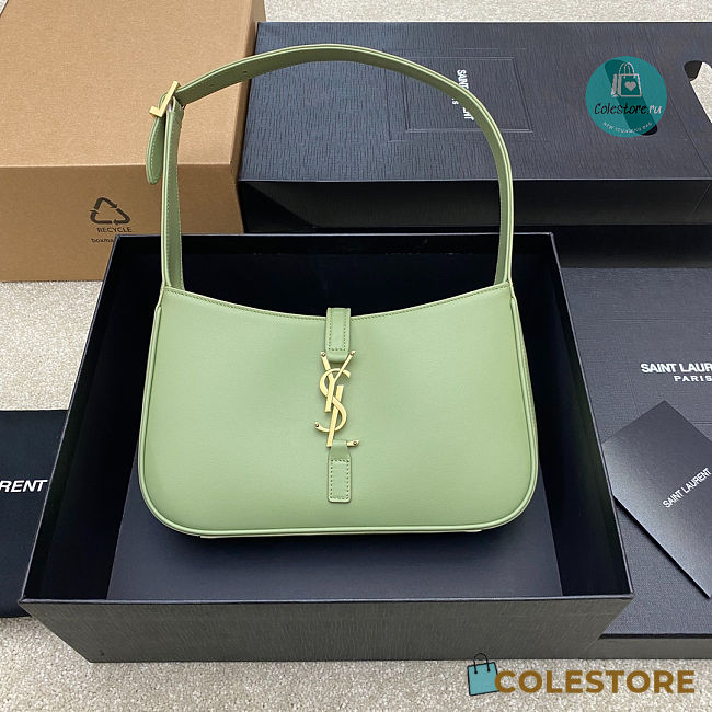 Saint Laurent Women's Le 5 7 Hobo Bag In Mint Size 24.5x14x6cm - 1