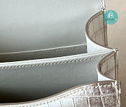 Hermes Constance 24 Crocodile Leather In White Size 19x15x4cm - 2
