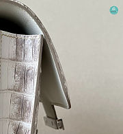 Hermes Constance 24 Crocodile Leather In White Size 19x15x4cm - 5