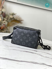 Louis Vuitton Mini Soft Trunk Monogram Eclipse Black Size 18x12x7cm - 4