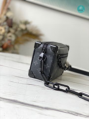 Louis Vuitton Mini Soft Trunk Monogram Eclipse Black Size 18x12x7cm - 5