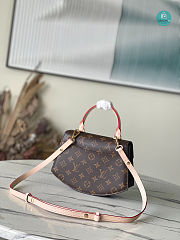 Louis Vuitton Pochette Bag Monogram Canvas Leather M46548 Brown Size 24x17x8cm - 4