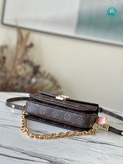 Louis Vuitton Pochette Métis East West M46279 Full Brown Size 21.5x13.5x6cm  - 4