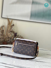 Louis Vuitton Pochette Métis East West M46279 Full Brown Size 21.5x13.5x6cm  - 3
