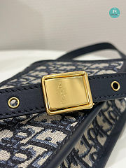 Dior 30 Montaigne Bag Blue Dior Size 21x7x13.5cm - 2