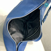  Prada Navy Blue Saffiano Triangle Bag Size 60x28x31cm - 4