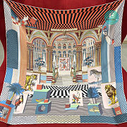 Hermes Silk Scarf Animals Size 90cm - 1