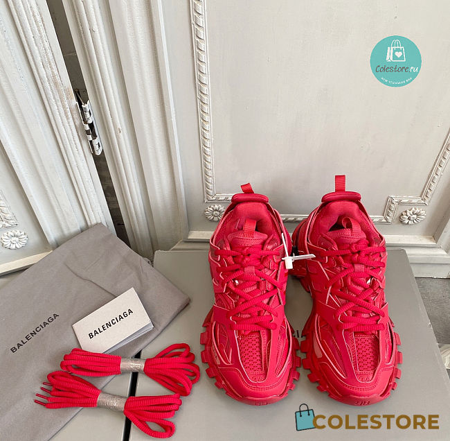 Balenciaga Red Track 3.0 Sneakes Size 35-45cm - 1