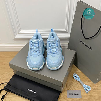 Balenciaga Triple S Blue Sneakers Size 35-45cm