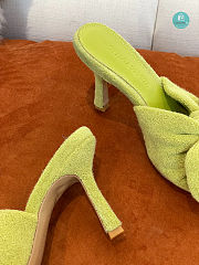 Bottega Light Green Veneta Towel Stretch Bow Heel Size 35-41cm - Height 9cm - 4