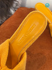 Bottega Orange Veneta Towel Stretch Bow Heel Size 35-41cm - Height 9cm - 6