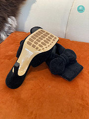 Bottega Black Veneta Towel Stretch Bow Heeled Heel Size 35-41cm - Height 9cm - 4