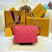 Louis Vuitton Coussin PM Bag Red Size 20×16×12cm - 5