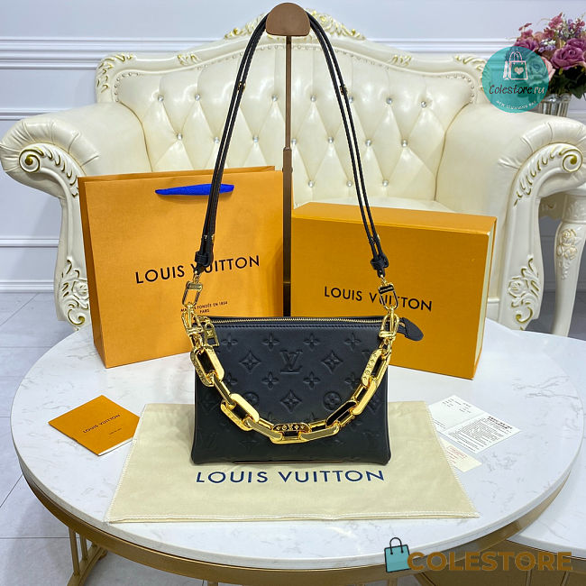 Louis Vuitton Coussin BB Bag Black Size 20×16×12cm - 1