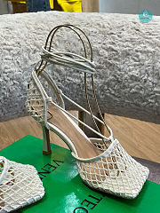 Bottega Veneta White High Heels Pump 9.5cm - 2