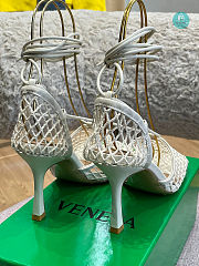 Bottega Veneta White High Heels Pump 9.5cm - 3