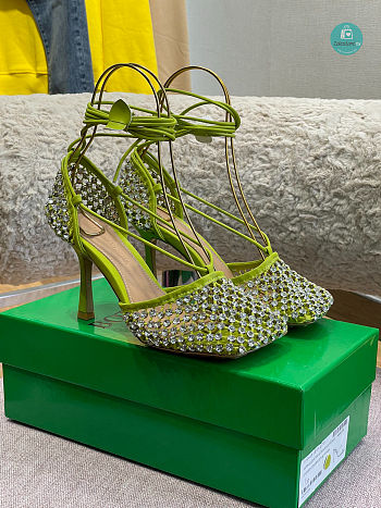 Bottega Veneta Green High Heels Pump 9.5cm