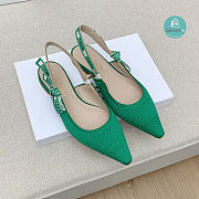 Dior J'adior Slingback Pum Green Size 35-41cm - 4